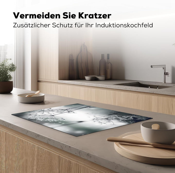 Herdabdeckplatte Einteilig Herdabdeckung Abdeckplatte für Ceranfeld Abdeckung Induktionskochfeld Auf