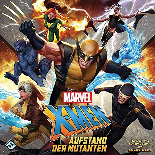 Asmodee | Fantasy Flight Games | X-Men: Aufstand der Mutanten | Kennerspiel | Brettspiel | 1-6 Spiel