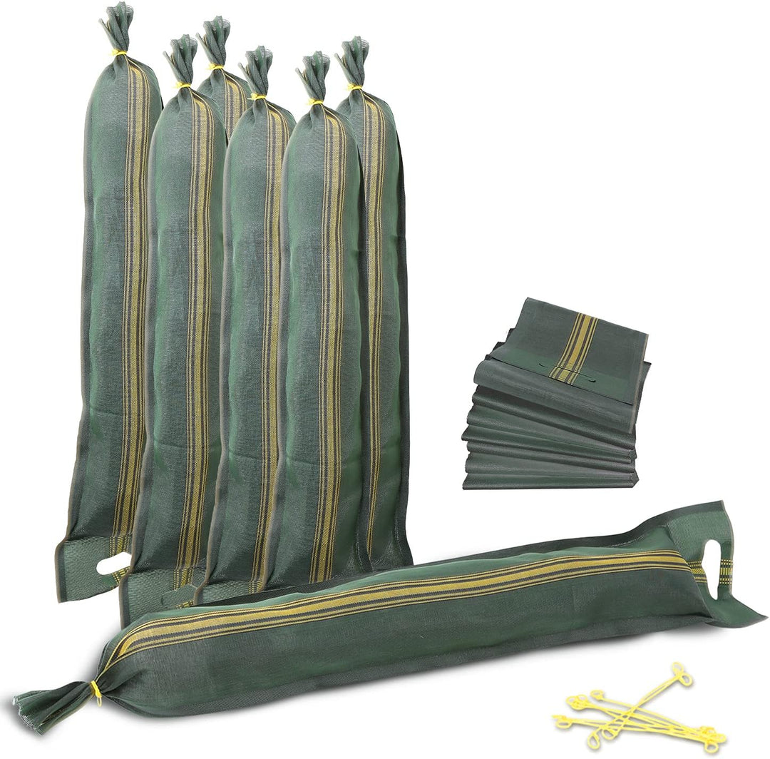 20x Sandsäcke - Sandsack Hochwasserschutz – Silosandsäcke ungefüllt – Silosäcke Wassersperre Hochwas