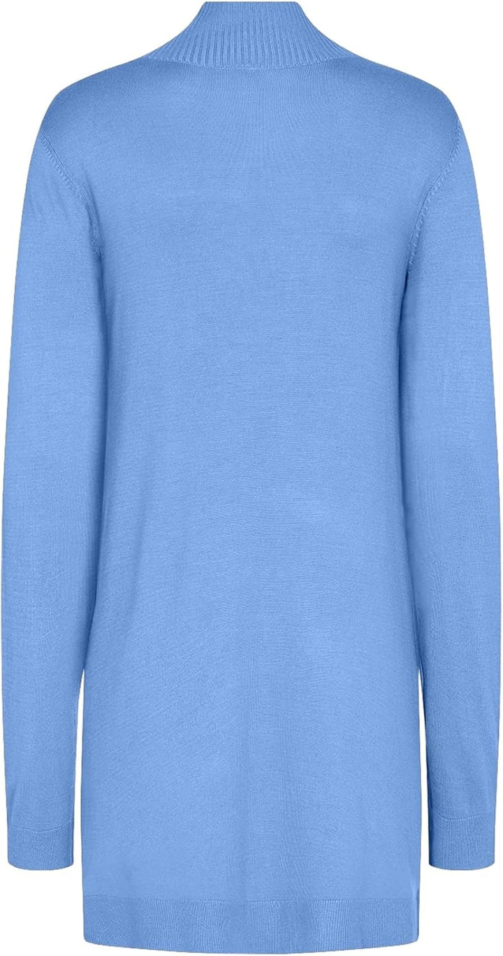 Soyaconcept Damen Strickjacke XS Blau, XS Blau