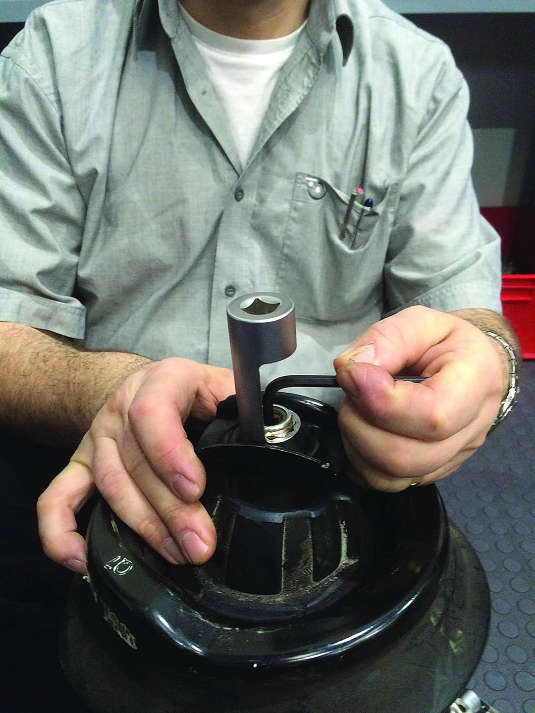 Laser 6496 Federbeinmutter-Stecknusssatz, 5er-Set