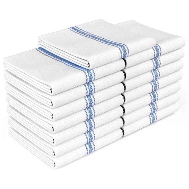 Zeppoli Classic Küchentücher - 15 Pack - 35.5 x 63.5 Zentimeter - 100% natürliche Baumwolle Geschirr