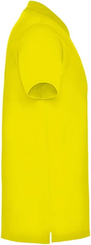 Poloshirt für Kinder, 100 % Baumwolle, mit kurzen Ärmeln, geripptem Kragen, Patte und drei Knöpfen,