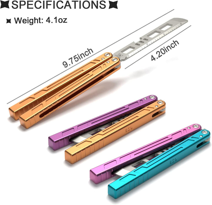 MARCOLO Comet Effective Bushing System 6061 Aluminum Integral Channel Handle with Ruler and Replacea
