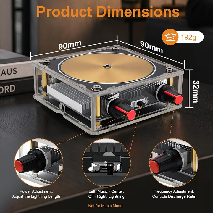 Musik Tesla Spule Bluetooth, Tesla Coil Musikbox, Lichtbogengenerator