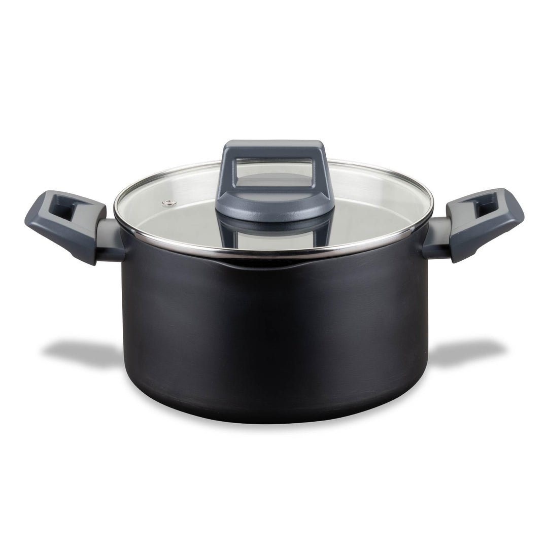 Fackelmann Kochtopf Statement 20cm – Topf mit keramische Beschichtung – Recyceltes Aluminium mit Ant