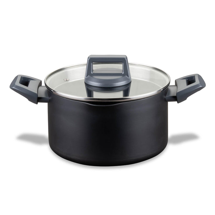Fackelmann Kochtopf Statement 20cm – Topf mit keramische Beschichtung – Recyceltes Aluminium mit Ant