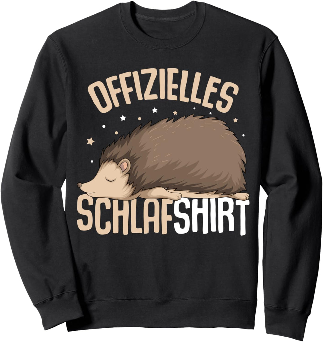 Igel Offizielles Schlafshirt Sweatshirt