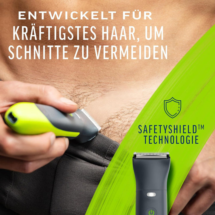 Veet Men Intimate Trimmer - Intimrasierer für Männer - Intim- und Körperrasierer für Intimbereich, G