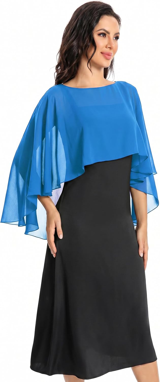 Baoqiya Damen 100 cm Einheitsgrösse Blau, Einheitsgrösse Blau