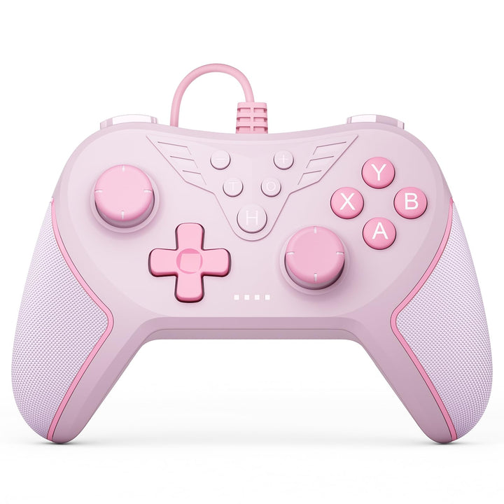 RivalPlay PC Controller mit 2-Tasten-Zuordnung, Kabelgebundener Joystick Controller Kompatibel für W