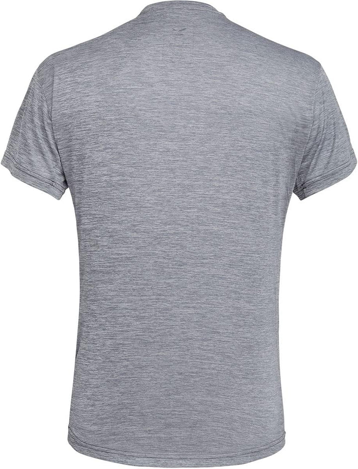 Salewa Herren Puez Melange Dry M S/S Tee Hemden & T-shirts 3XL Quiet Shade Melange, 3XL Quiet Shade