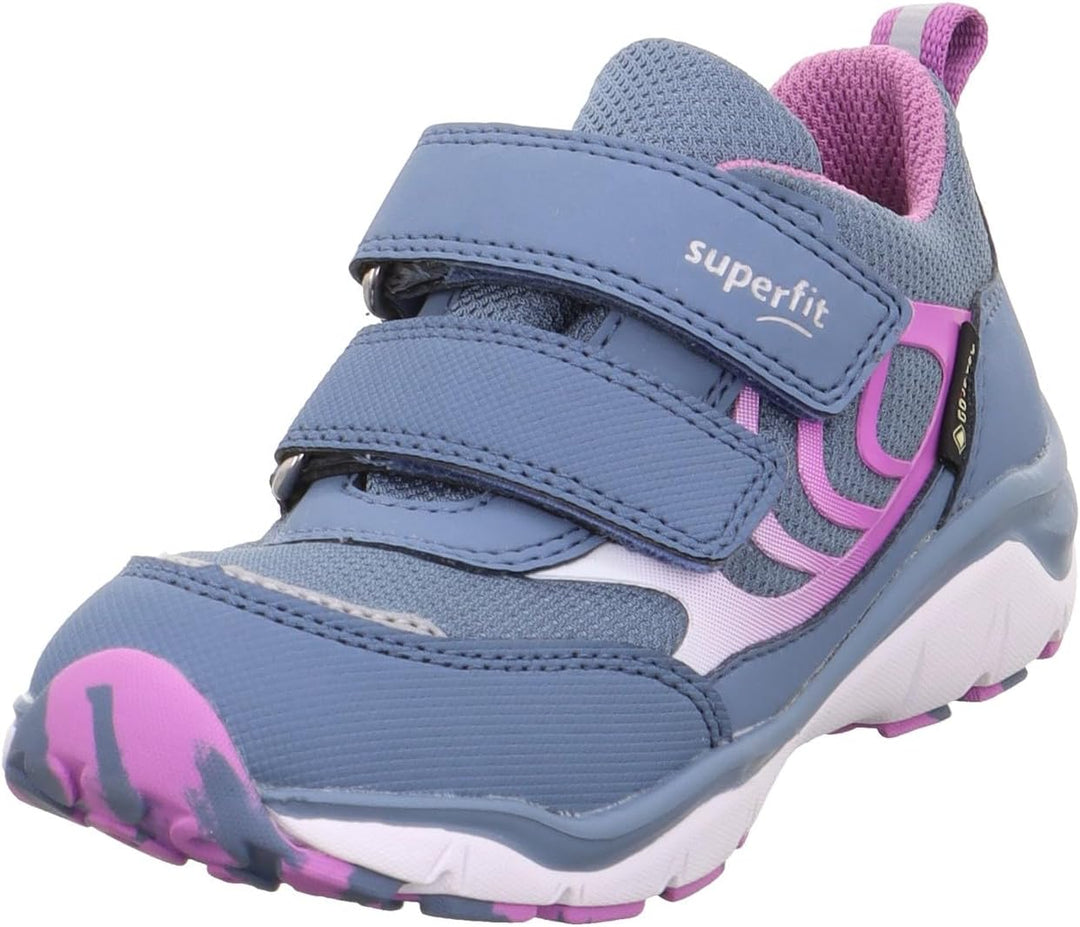 Superfit Sport5 Leicht Gefütterte Gore-tex Sneaker 21 EU Blau Rosa 8020, 21 EU Blau Rosa 8020
