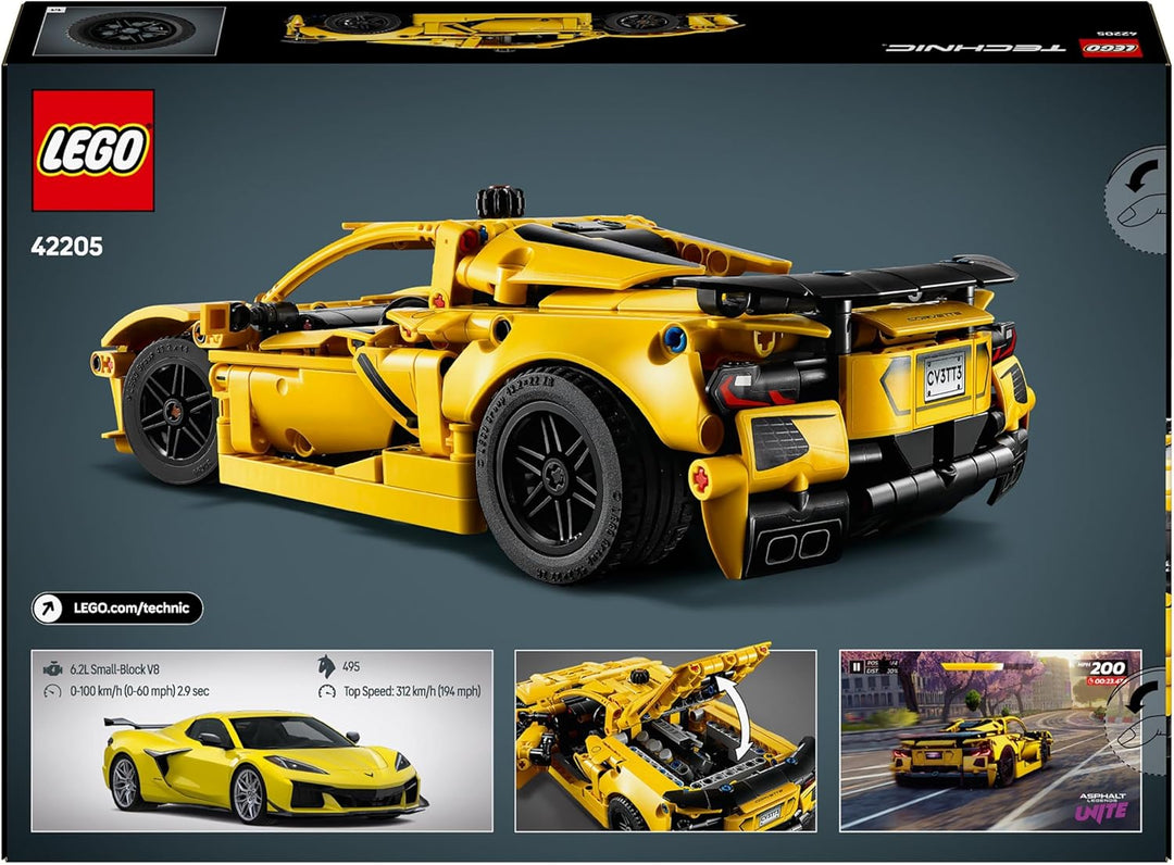 LEGO Technic Chevrolet Corvette Stingray - Bauspielzeug zum Sammeln - Spielzeug Sportwagen - Modell