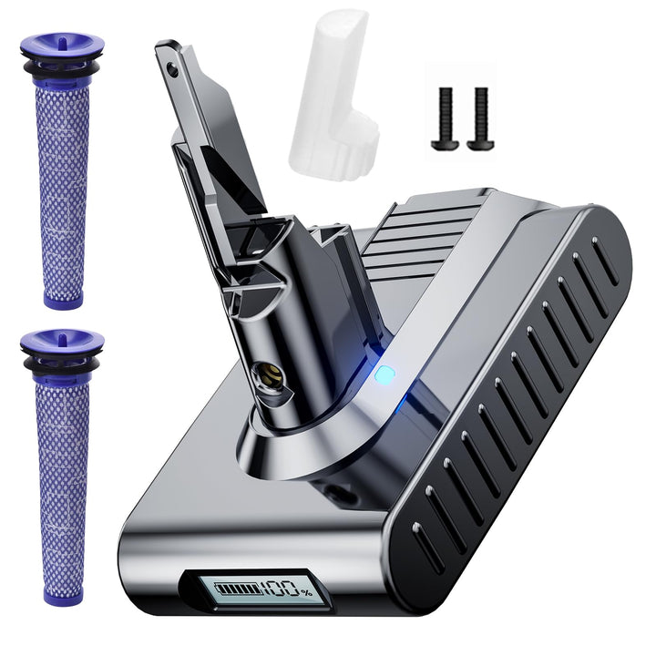 V7 Akku für Dyson, Ersatzakku für Dyson SV11 Kompatibel mit V7 SV11 Animal Motorhead Trigger Fluffy