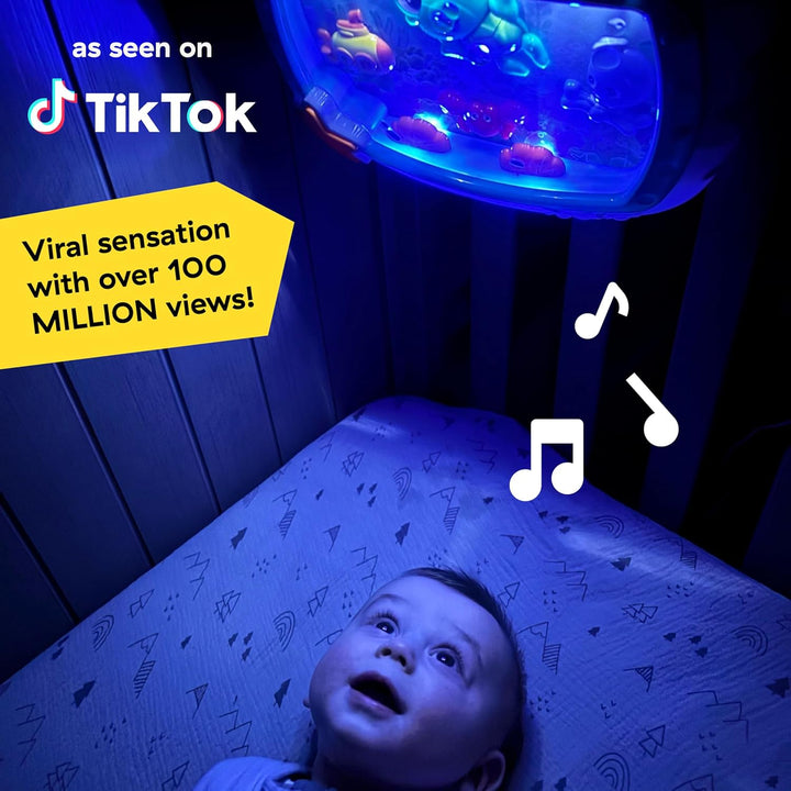 Baby Einstein, Sea Dreams Soother Schlummerlicht für Das Gitterbett mit Fernbedienung, Lichtern und
