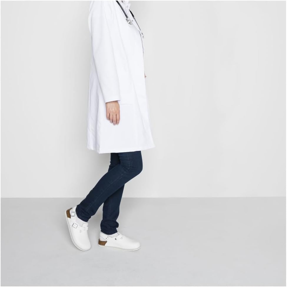 Birkenstock Professional TOKIO Unisex-Erwachsene Clogs 38 EU Schmal Weiss, 38 EU Schmal Wei&amp;