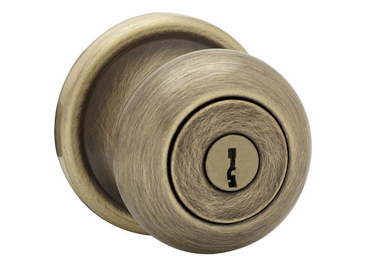 Kwikset Juno Türknauf mit Schlüssel und antimikrobieller Microban-Schutz mit SmartKey Sicherheit in