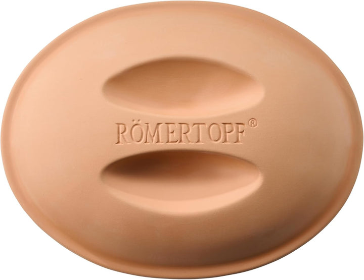 Römertopf Veggie Dampfgar Bräter mit Aromastegen 2,4 Liter