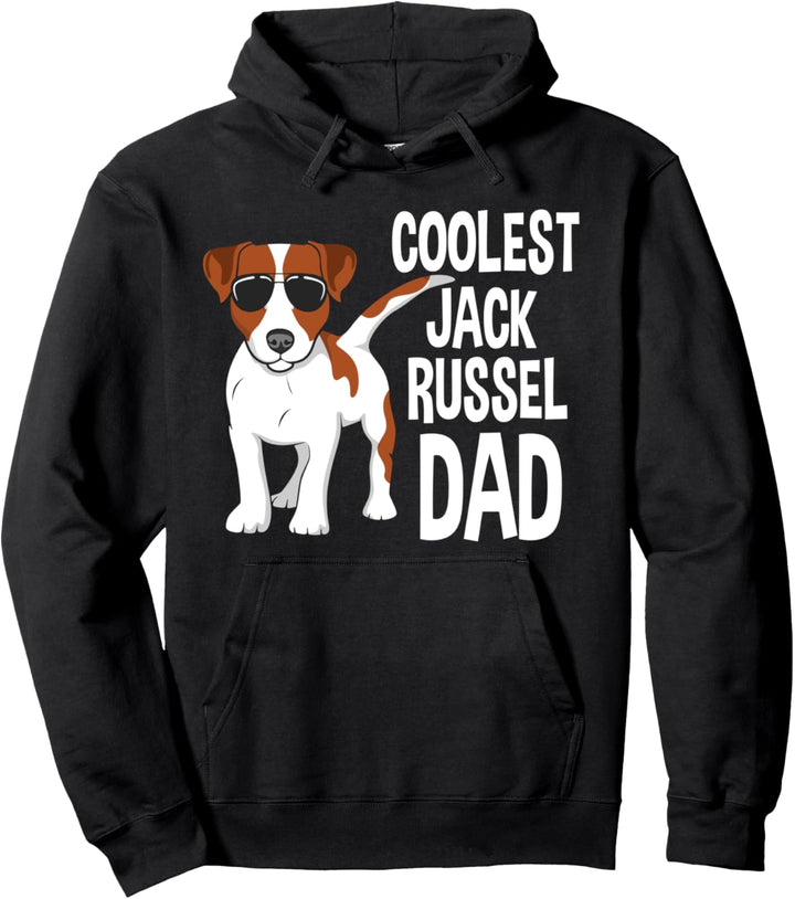 Coolest Jack Russel Dad Pullover Hoodie