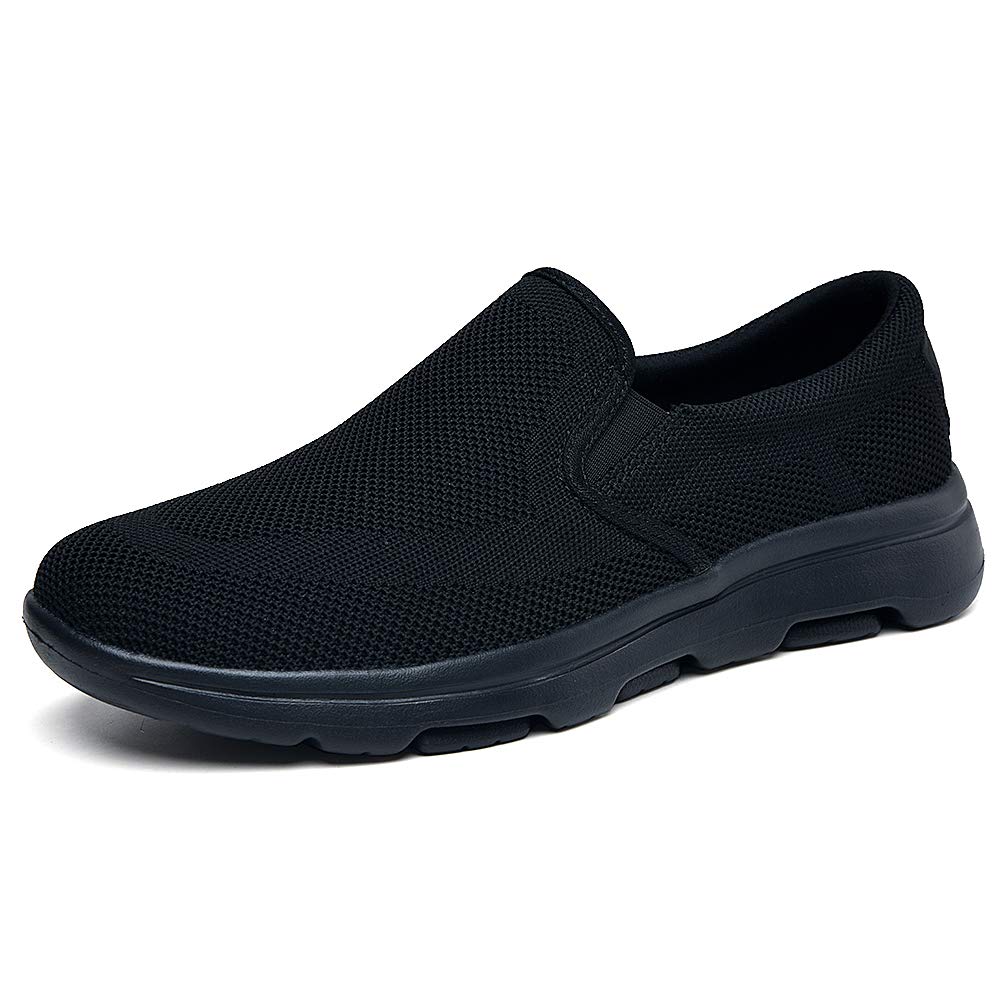 TIOSEBON Herren Slip On Loafers Bequeme Freizeitschuhe für Tennis Arbeit und Autofahren 42 EU A Alle