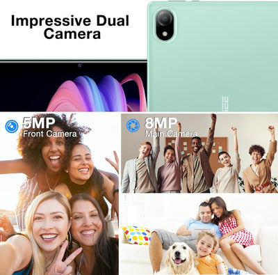 DOOGEE U10 2025 Neueste Tablet 10 Zoll Android 14 Tablet 128GB ROM (1TB TF) 9GB RAM, WIFI6, Widevine