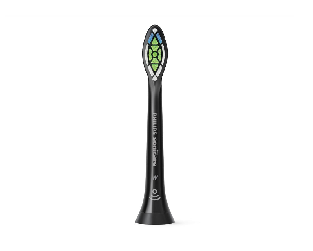 Philips Sonicare Original W2 Optimal White Standard Schallzahnbürstenköpfe - 8er-Pack in Schwarz (Mo