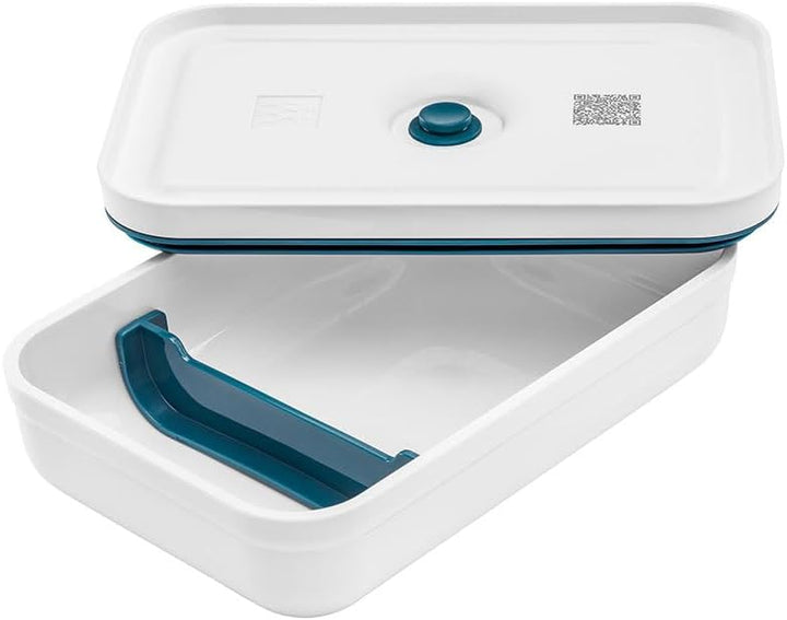 ZWILLING Fresh & Save Vakuum Lunchbox, Grösse L flach, Kunststoff, Weiss-La Mer Weiss L flach Lunchb