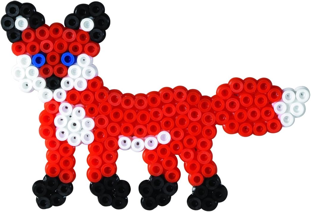 Hama 3503 - Geschenkpackung Kleine Welt Maus, Fuchs, Bügelperlen