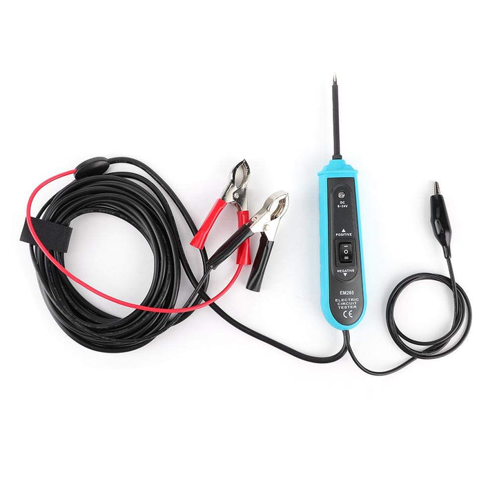Tbest 6-24V Kfz Stromkreistester Diagnosesystem, Auto Spannungsprüfstift Elektrisch Schaltkreisteste