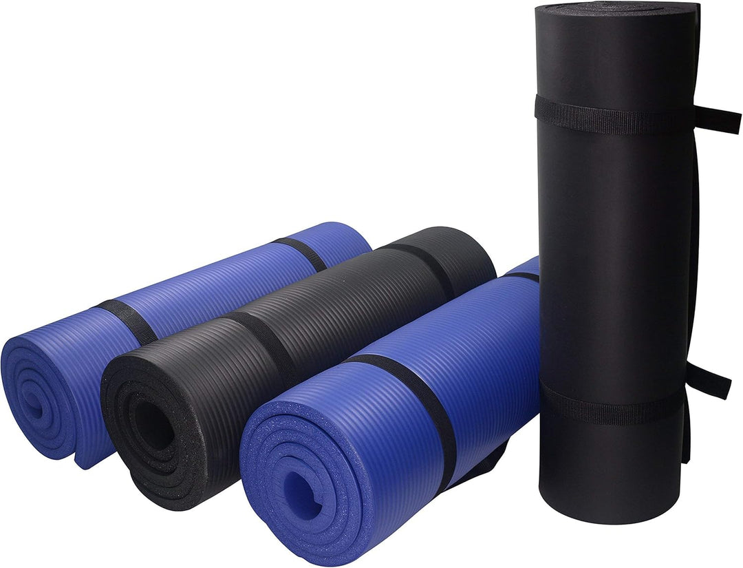 PROIRON Gymnastikmatte, Turnmatte für Zuhause mit Tragegurt Trainingsmatte Rutschfest, Yoga Matte Di
