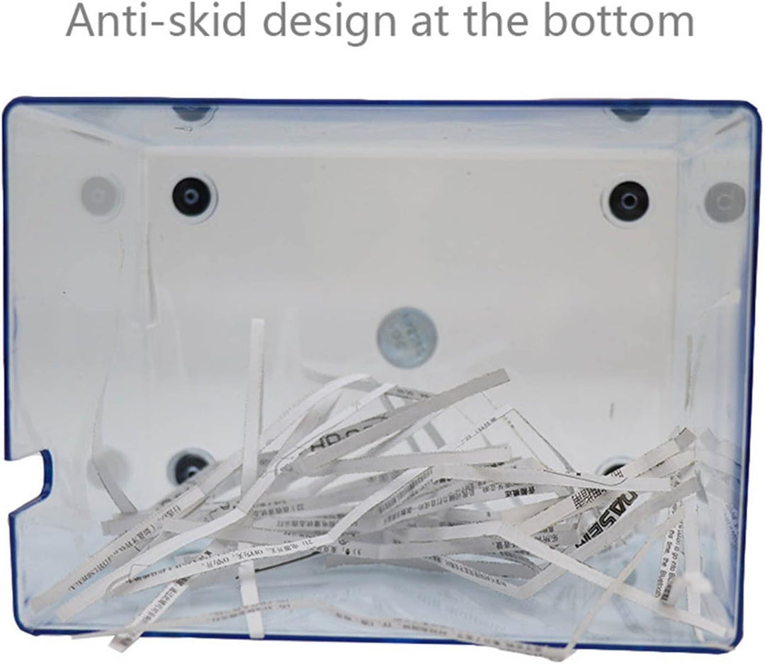 Buachois USB-Aktenvernichter, Universelle Tragbare Mini-Elektro-Akku-Papierschneidemaschine Für Doku