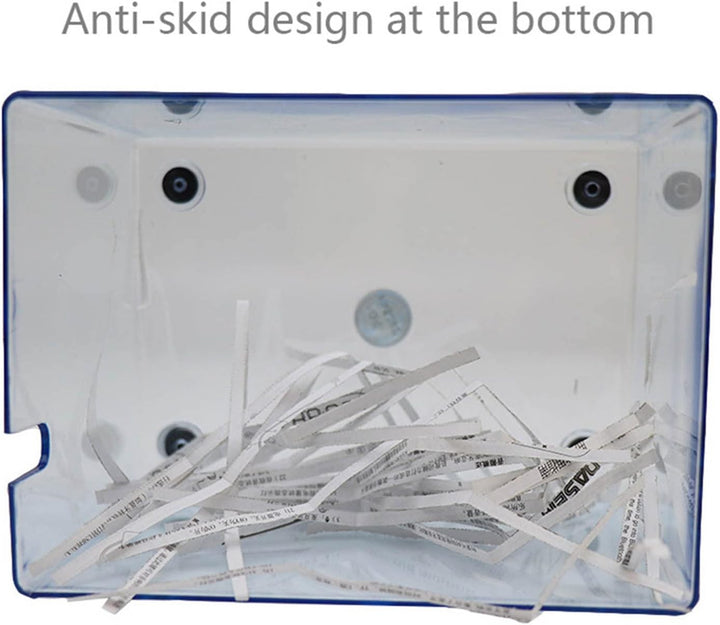 Buachois USB-Aktenvernichter, Universelle Tragbare Mini-Elektro-Akku-Papierschneidemaschine Für Doku