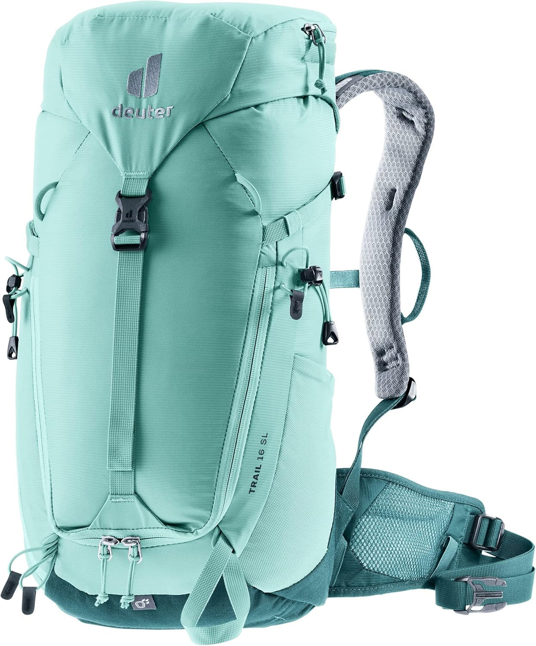 deuter Unisex Trail 16 Sl Wanderrucksack (1er Pack) 16 L Glacier-deepsea, 16 L Glacier-deepsea