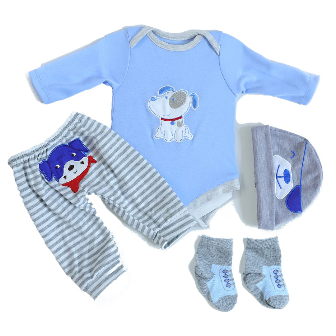 ZIYIUI 50-55cm/20-22in Simulation Baby puppenKleidung Set Cute Kleidung Set für Kinder Puppe(Baby Kl