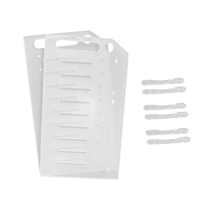 DOITOOL Transparenter DIY Hard Drive Bracket Mehrschichtiger Mechanischer Festplattenrahmen Praktisc