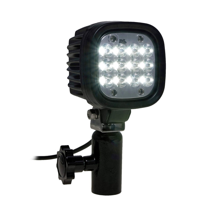 LED-MARTIN Suchscheinwerfer 62W mit DIN Halter für DIN14640 Aufnahme