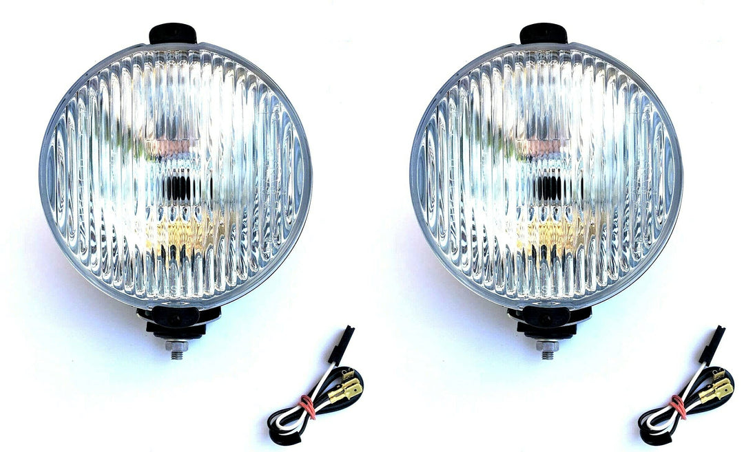 2x Nebelscheinwerfer H3 Halogen Ø152 Rund Nebellicht Offroad Bagger Traktor LKW