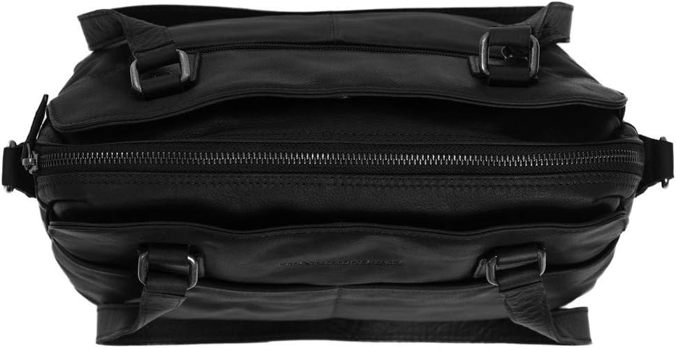 The Chesterfield Brand Ladies Bilbao - Handtasche Leder 30 cm Schwarz, Schwarz