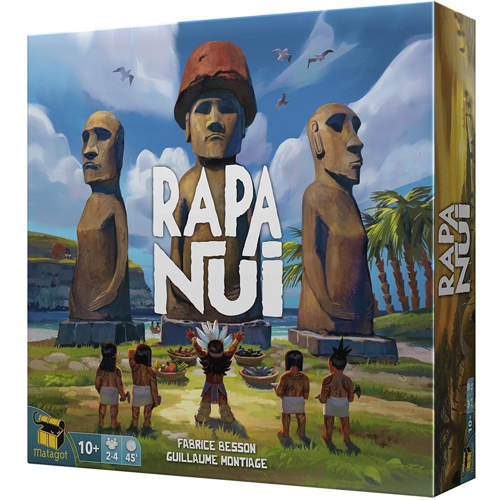 Matagot Rapa NUI - Brettspiel in Spanisch, Mehrfarbig (SGRN001)
