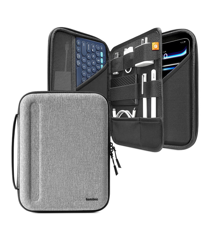 tomtoc Portfolio Tablet Tasche für 10,9" iPad 10 2022, 10,2" iPad 9 2021, 11 Zoll iPad Pro M2&amp;M1 4/3