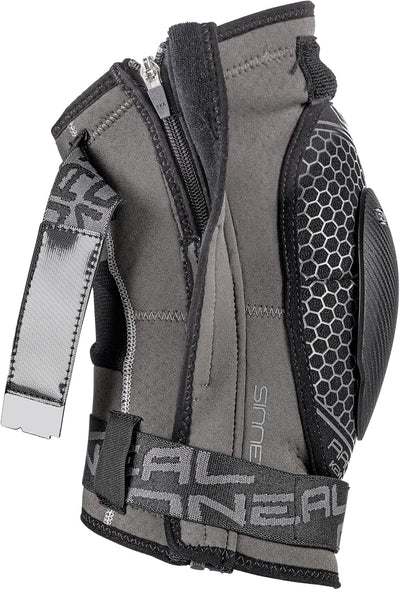 O'Neal Sinner Knie IPX Protektor RACE Grau Aramidfaser DH MTB FR AM Schoner, 0291-1, Grösse Medium,