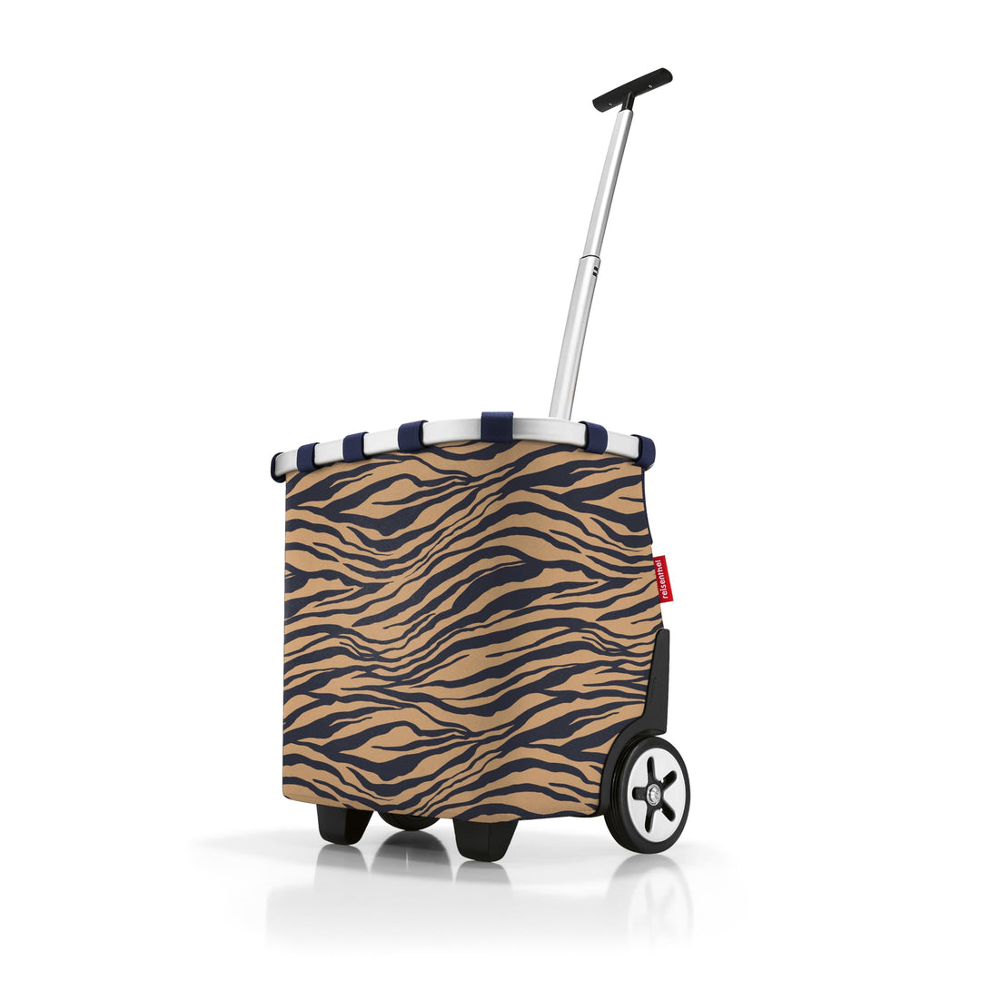 reisenthel carrycruiser Sumatra – Tragbarer Einkaufstrolley mit stabilem Aluminiumrahmen, Schultergu