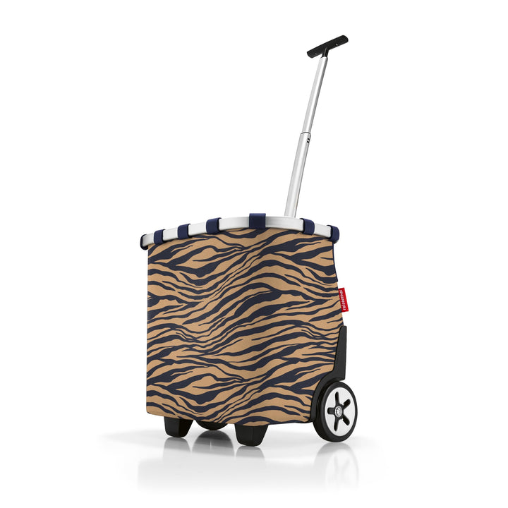 reisenthel carrycruiser Sumatra – Tragbarer Einkaufstrolley mit stabilem Aluminiumrahmen, Schultergu