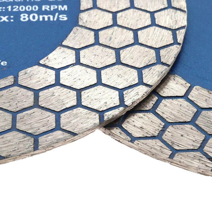 Diamant Trennscheibe 125mm - BRSCHNITT Doppelseitig zum Schneiden und Schleifen Granit Marmor Fliese