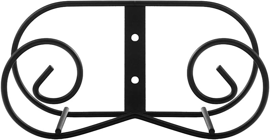 2 Stück Schwarz Metall Wand Tellerhalter Tellerwandhalter Plattenaufhänger für Wand Bilderhaken-L Sc