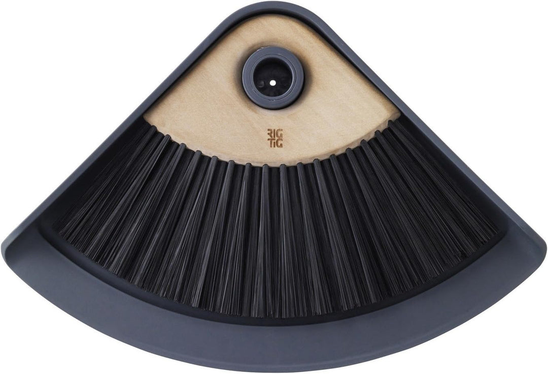 Rig-TIG by Stelton Sweep-IT Kehrschaufel & Handfeger, Farbe: Grau, 19 x 3 x 28 cm