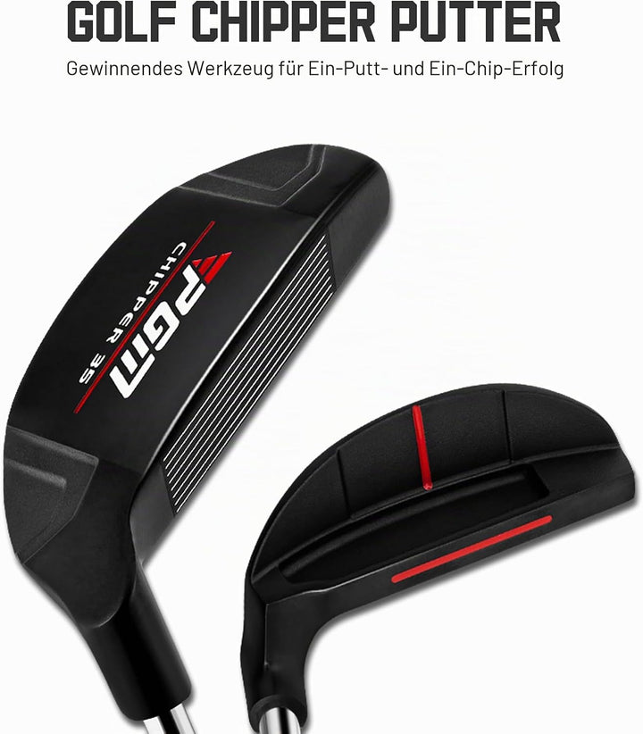 PGM Golf Club Chippers, Blade Putters for Men & Women - Easy Flop Shots – Legal for Tournament Play,