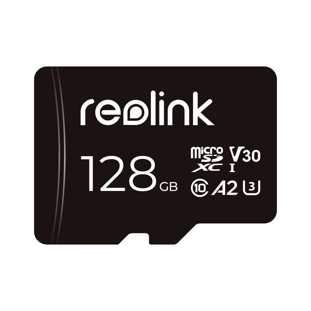 Reolink 128GB microSDXC Speicherkarte, Klasse 10 A2 U3 TF Speicherkarte, kompatibel mit Reolink Über