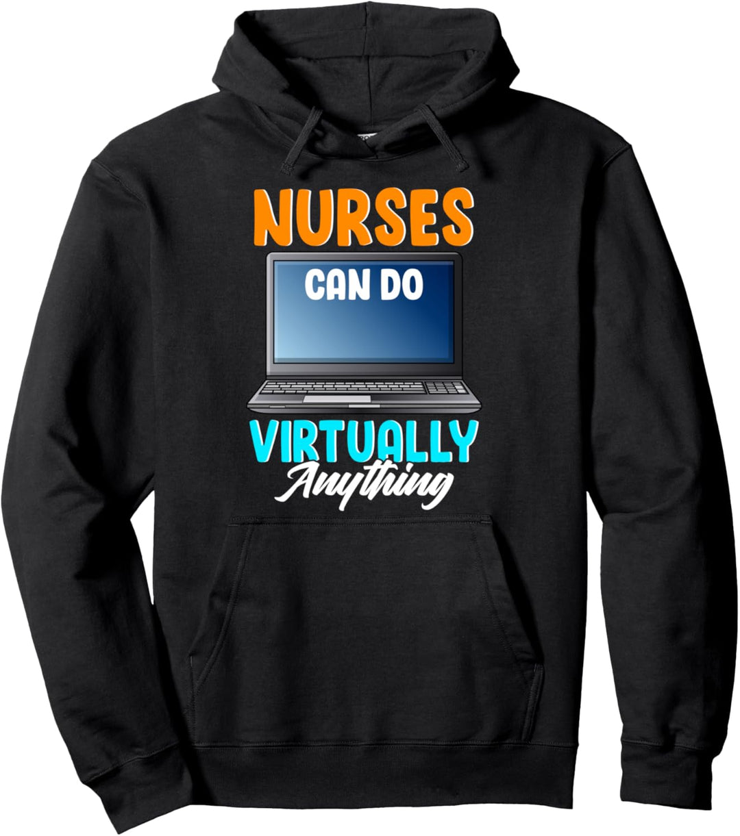 Krankenschwestern können so gut wie alles machen Lustige RN Pullover Hoodie